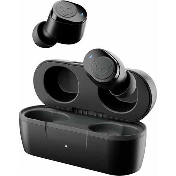 Wireless Bluetooth Earbuds Black 33H Battery Mic Water Resistant Noise Isolating - Picture 1 of 7